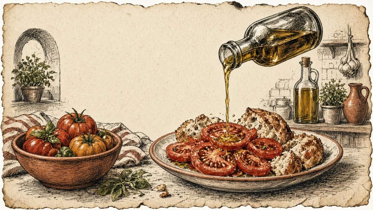 Olive oil bottle still life — finishing vs heat jobs